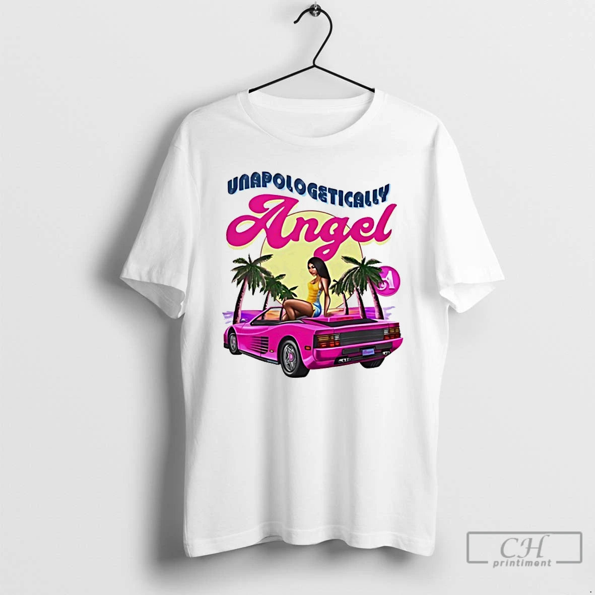 Premium Angel Reese Unapologetically Angel In Paradise T-Shirts, Hoodie, Sweatshirt | TeeBloomCo.com