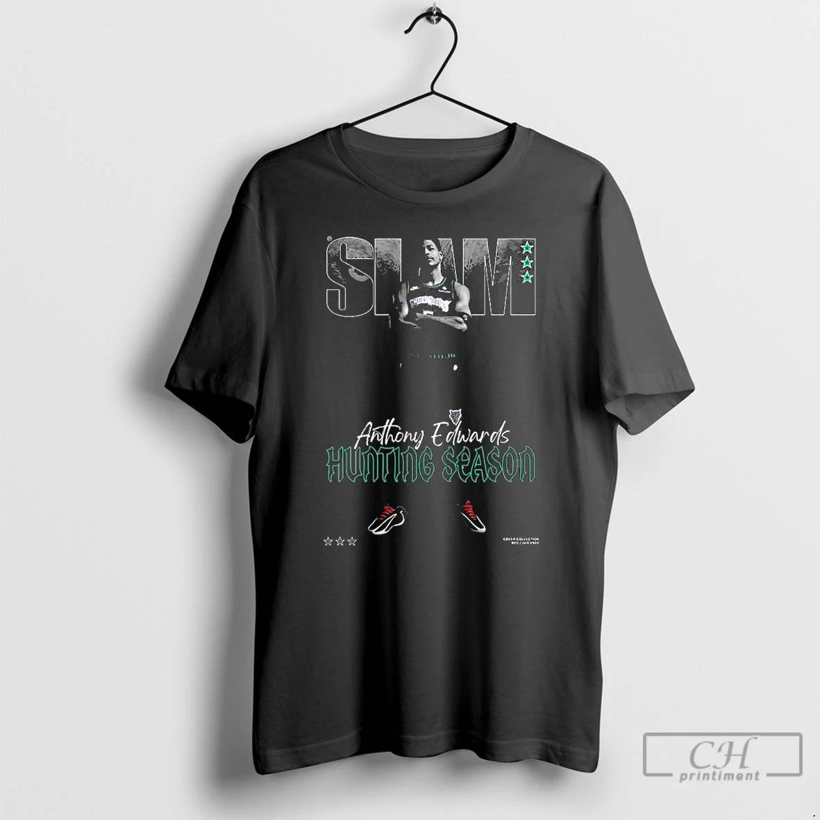 Premium Anthony Edwards Minnesota Timberwolves Slam Cover T-Shirts, Hoodie, Sweatshirt | TeeBloomCo.com