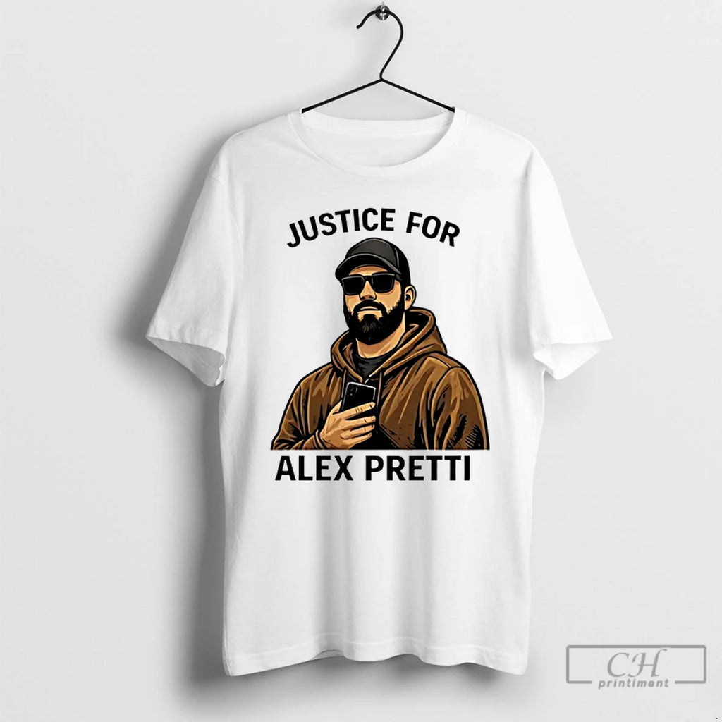 Premium Anti Ice Human Rights Justice For Alex Pretti T-Shirts, Hoodie, Sweatshirt | TeeBloomCo.com