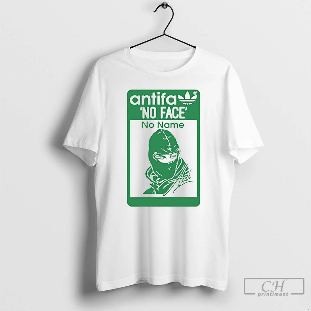 Premium Antifa No Face No Name Signature T-Shirts, Hoodie, Sweatshirt | TeeBloomCo.com