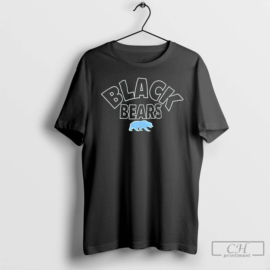 Premium Black Hole X Cal Bears Black Bear T Shirts