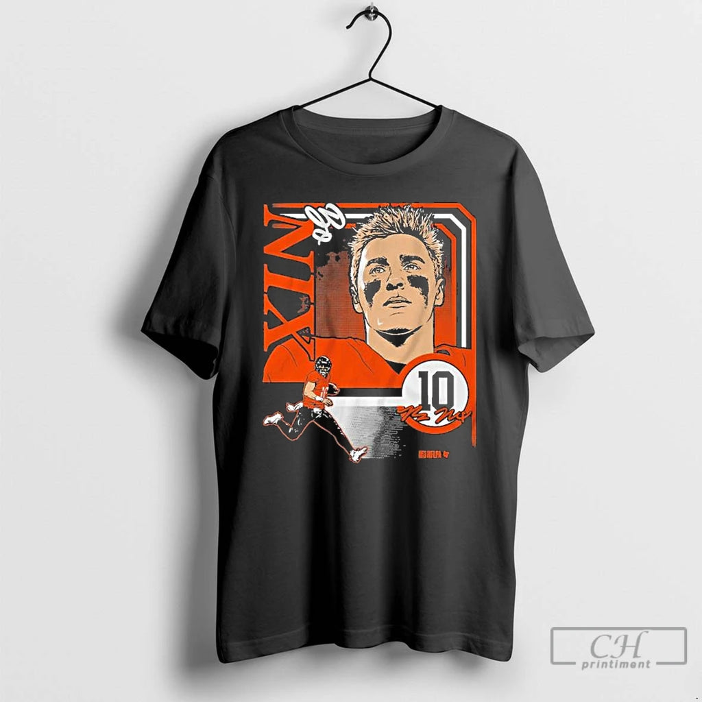 Premium Bo Nix Collage Frame T Shirts