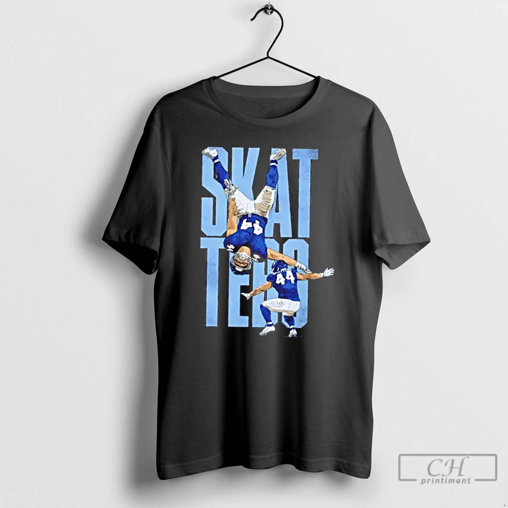 Premium Cam Skattebo New York Giants Back Flip T Shirts