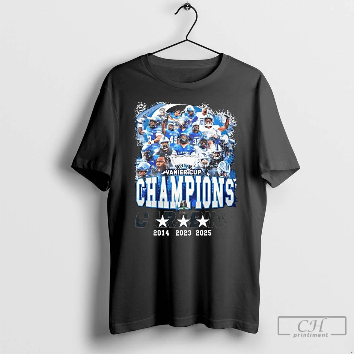Premium Carabins Football 2025 Vanier Cup Champions 2014 2023 2025 T-Shirts, Hoodie, Sweatshirt | TeeBloomCo.com