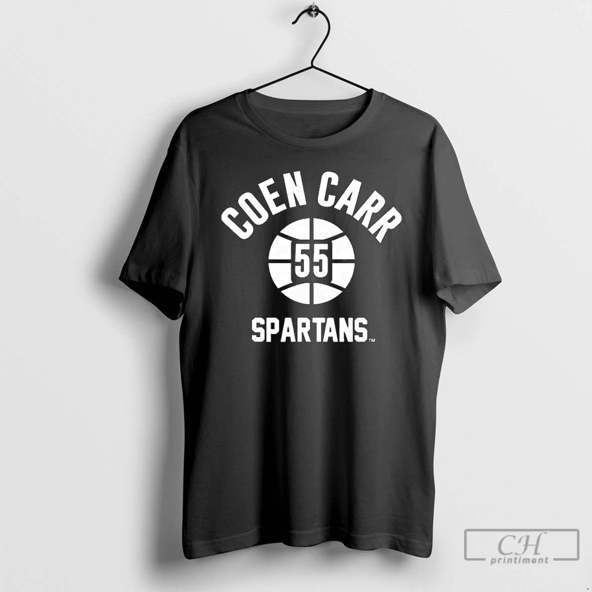Premium Coen Carr Michigan State Spartans Nba Name Number Ball Ornaments T-Shirts, Hoodie, Sweatshirt | TeeBloomCo.com
