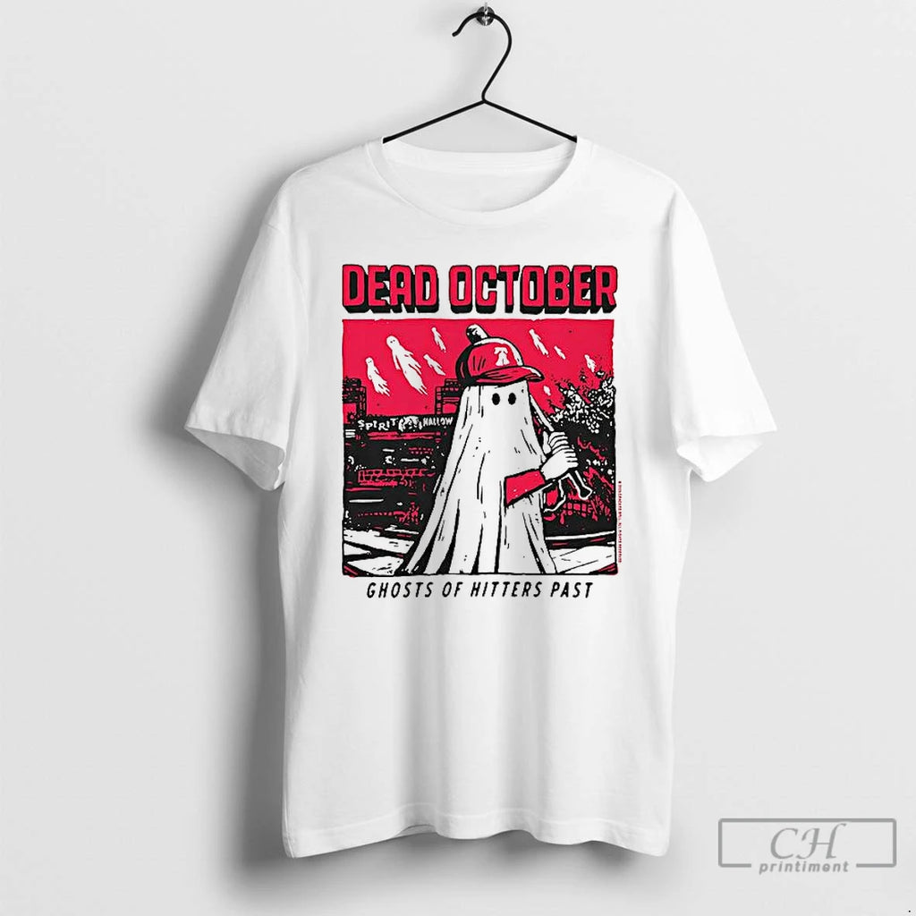 Premium Cracked Bell Dead October Ghosts Of Hitters Past T Shirts