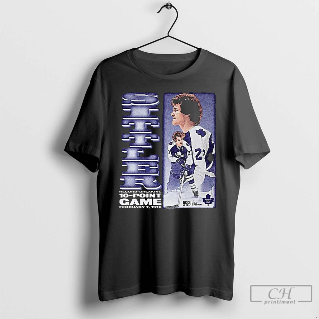 Premium Darryl Sittler 10 Point Game 50th Anniversary T-Shirts, Hoodie, Sweatshirt | TeeBloomCo.com