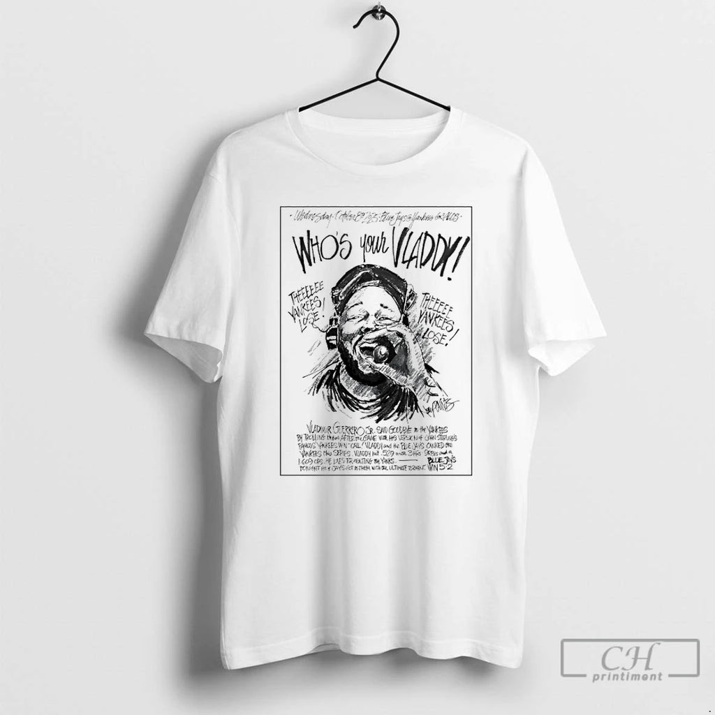 Premium David Ortiz Big Papi Whos Your Vladdy T Shirts