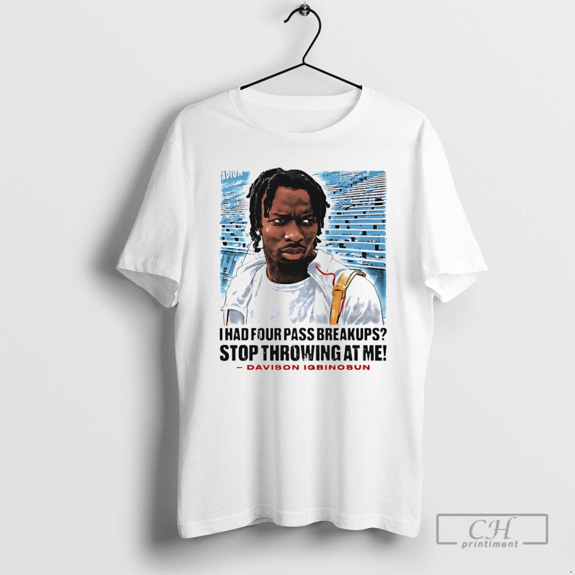 Premium Davison Igbinosun College Stop Throwing At Me Shirt Sweater Hoodie, Sweatshirt | TeeBloomCo.com