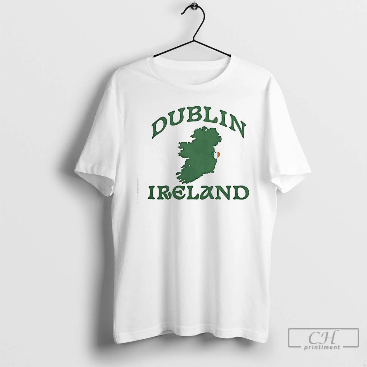 Premium Dublin Ireland Map St Patricks Day T-Shirts, Hoodie, Sweatshirt | TeeBloomCo.com