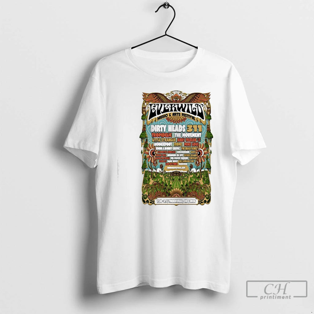 Premium Everwild Music And Arts Festival 7 30 8 1 2026 Thornville Oh T Shirts Hoodie, Sweatshirt | TeeBloomCo.com