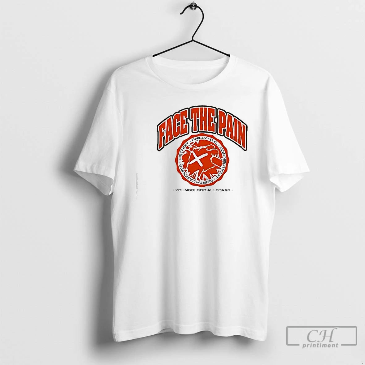 Premium Face The Pain Philly Dc Youngblood All Stars T-Shirts, Hoodie, Sweatshirt | TeeBloomCo.com