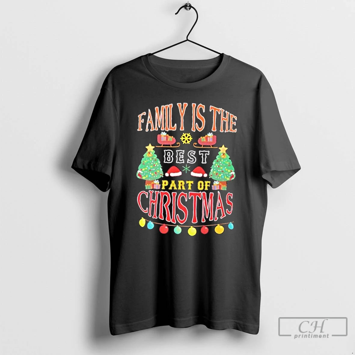 Premium Family Is The Best Part Of Christmas Trees T-Shirts, Hoodie, Sweatshirt | TeeBloomCo.com