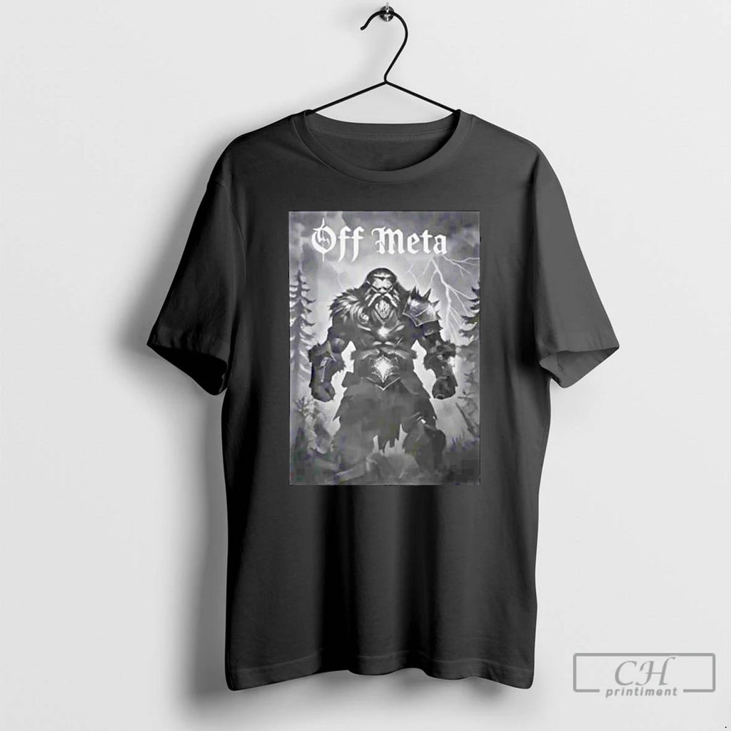 Premium Fierce Warrior Off Meta Ornaments T Shirts