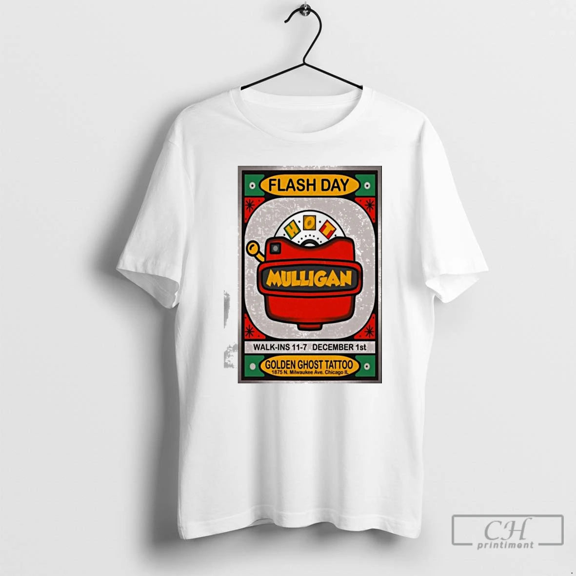Premium Flash Day Hot Mulligan Dec 1 2025 Chicago Il T-Shirts, Hoodie, Sweatshirt | TeeBloomCo.com