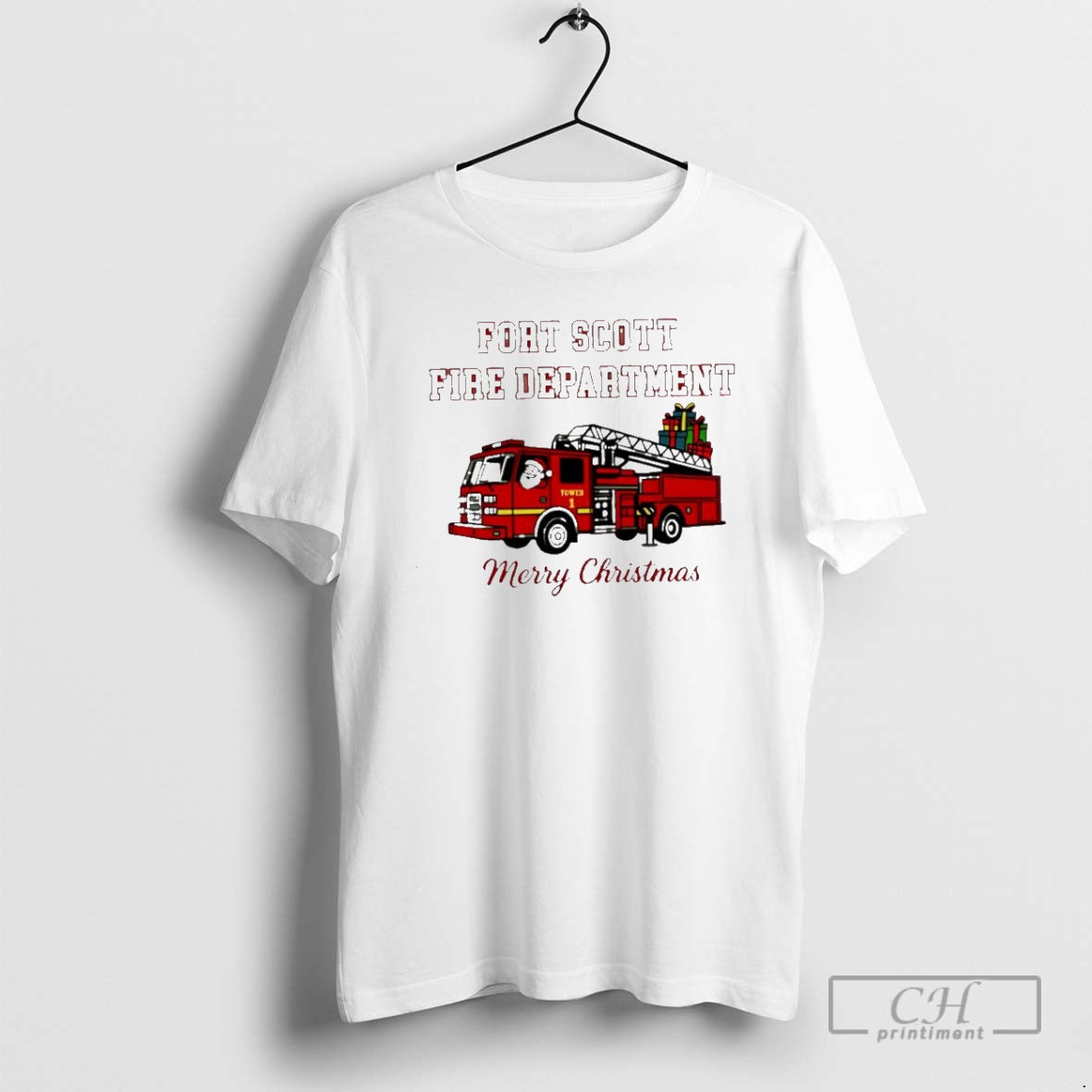 Premium Fort Scott Fire Department Merry Christmas Shirt Sweater Hoodie, Sweatshirt | TeeBloomCo.com