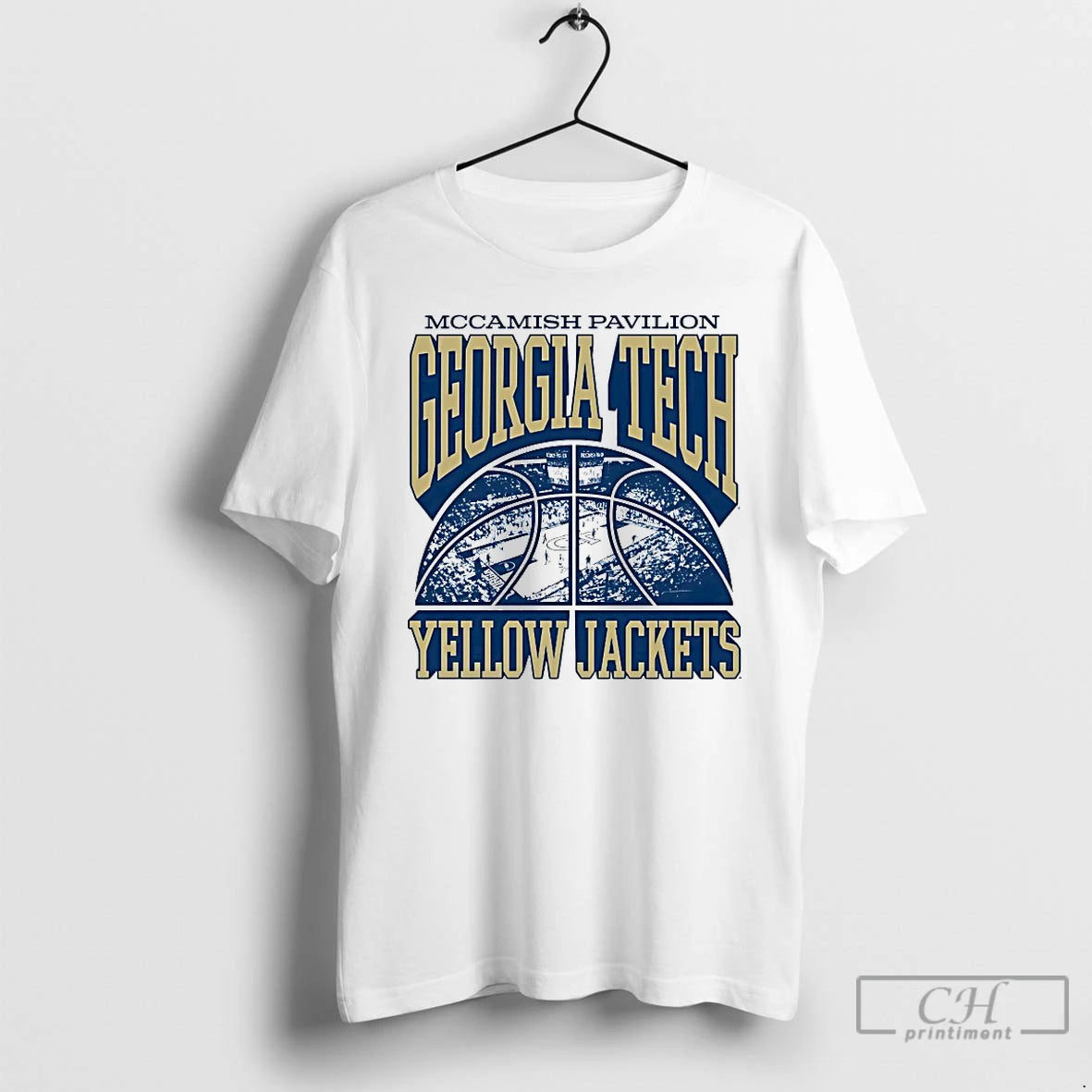 Premium Georgia Tech Yellow Jackets Basketball Mccamish Pavilion T-Shirts, Hoodie, Sweatshirt | TeeBloomCo.com