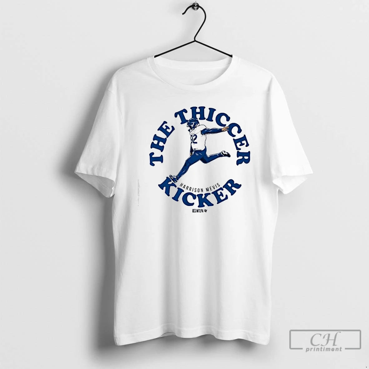 Premium Harrison Mevis The Thiccer Kicker T-Shirts, Hoodie, Sweatshirt | TeeBloomCo.com