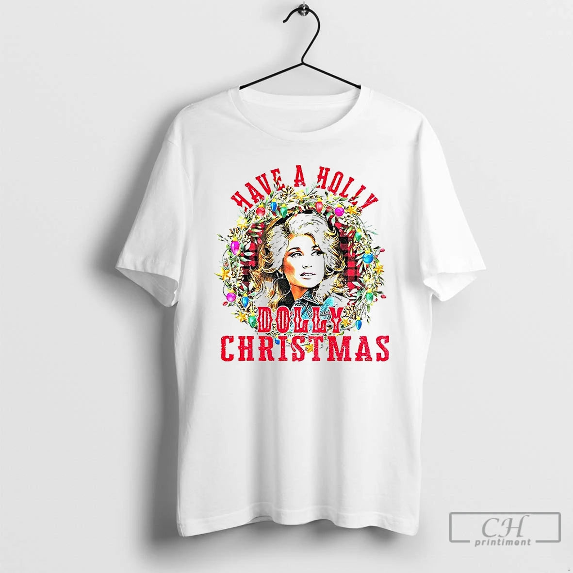 Premium Have A Holly Dolly Merry Christmas T-Shirts, Hoodie, Sweatshirt | TeeBloomCo.com