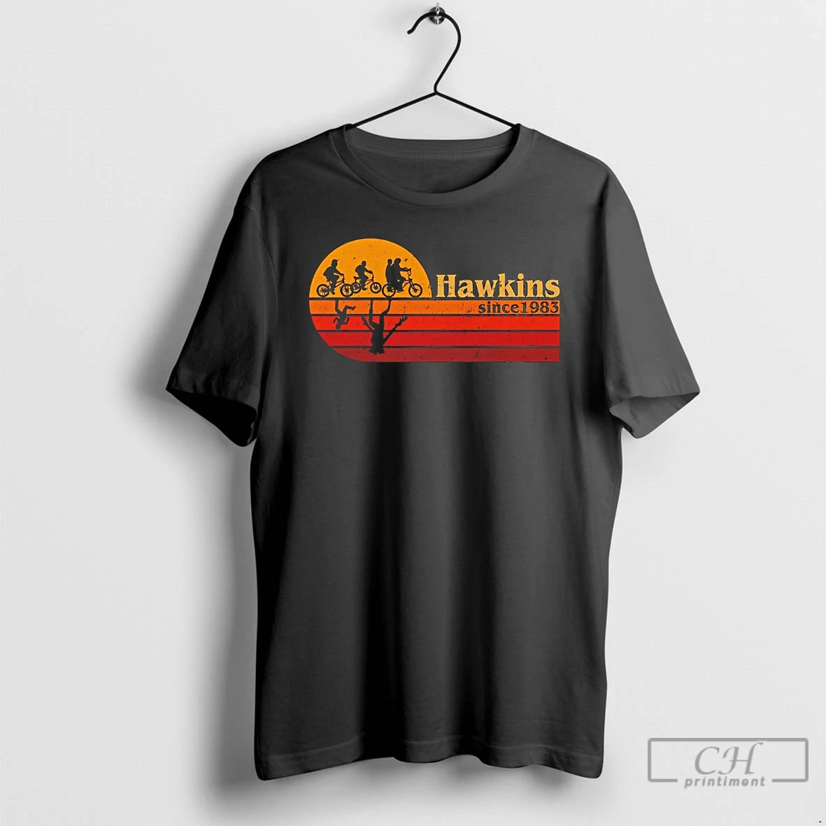 Premium Hawkins Since 1983 Vintage T-Shirts, Hoodie, Sweatshirt | TeeBloomCo.com