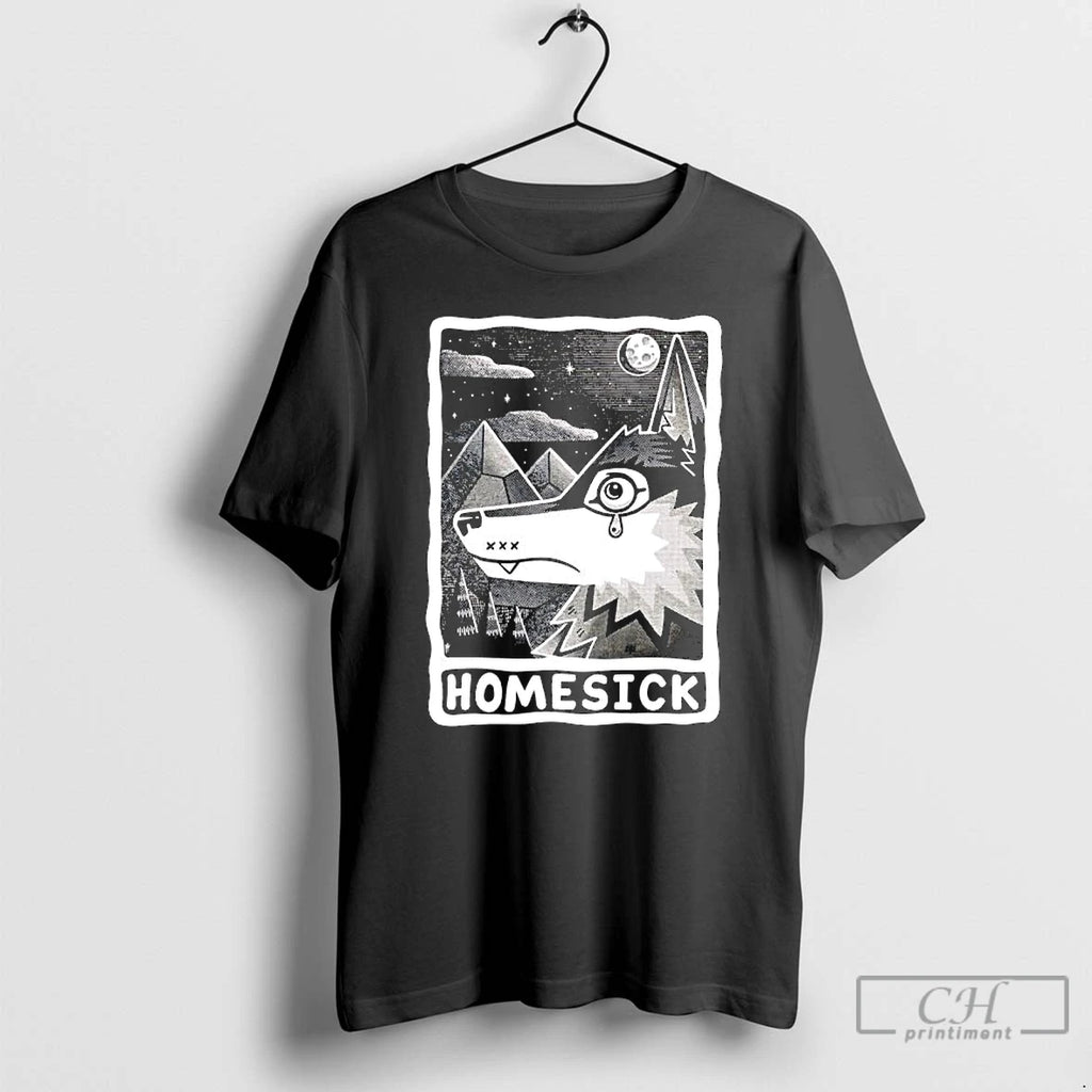 Premium Homesick Hearthfox Graphic T-Shirts, Hoodie, Sweatshirt | TeeBloomCo.com