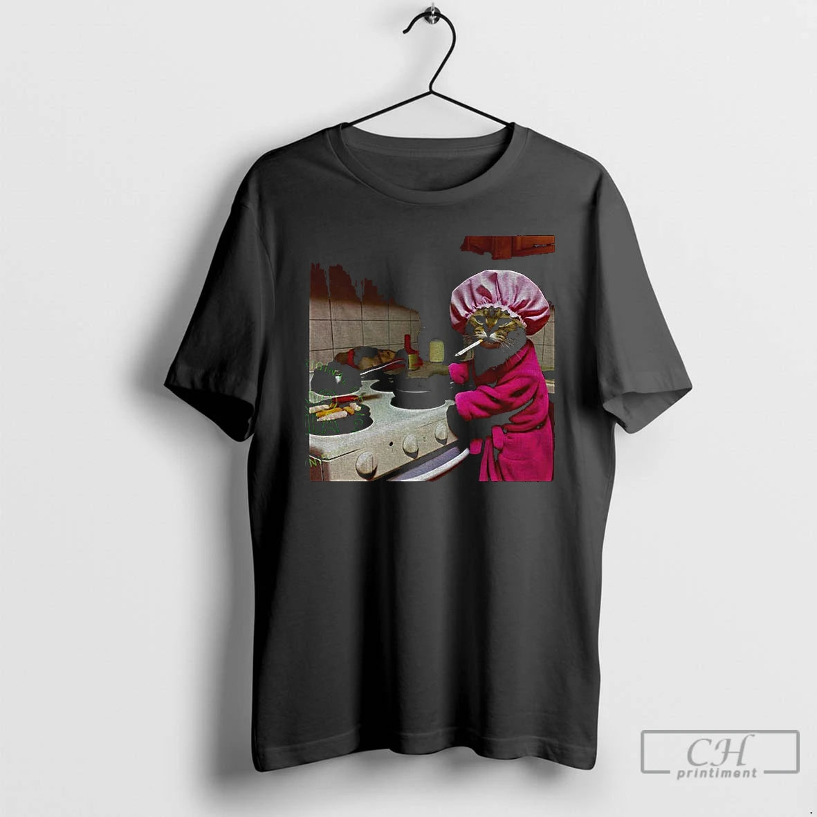 Premium Housewife Cat Smoking Funny Meme T-Shirts, Hoodie, Sweatshirt | TeeBloomCo.com