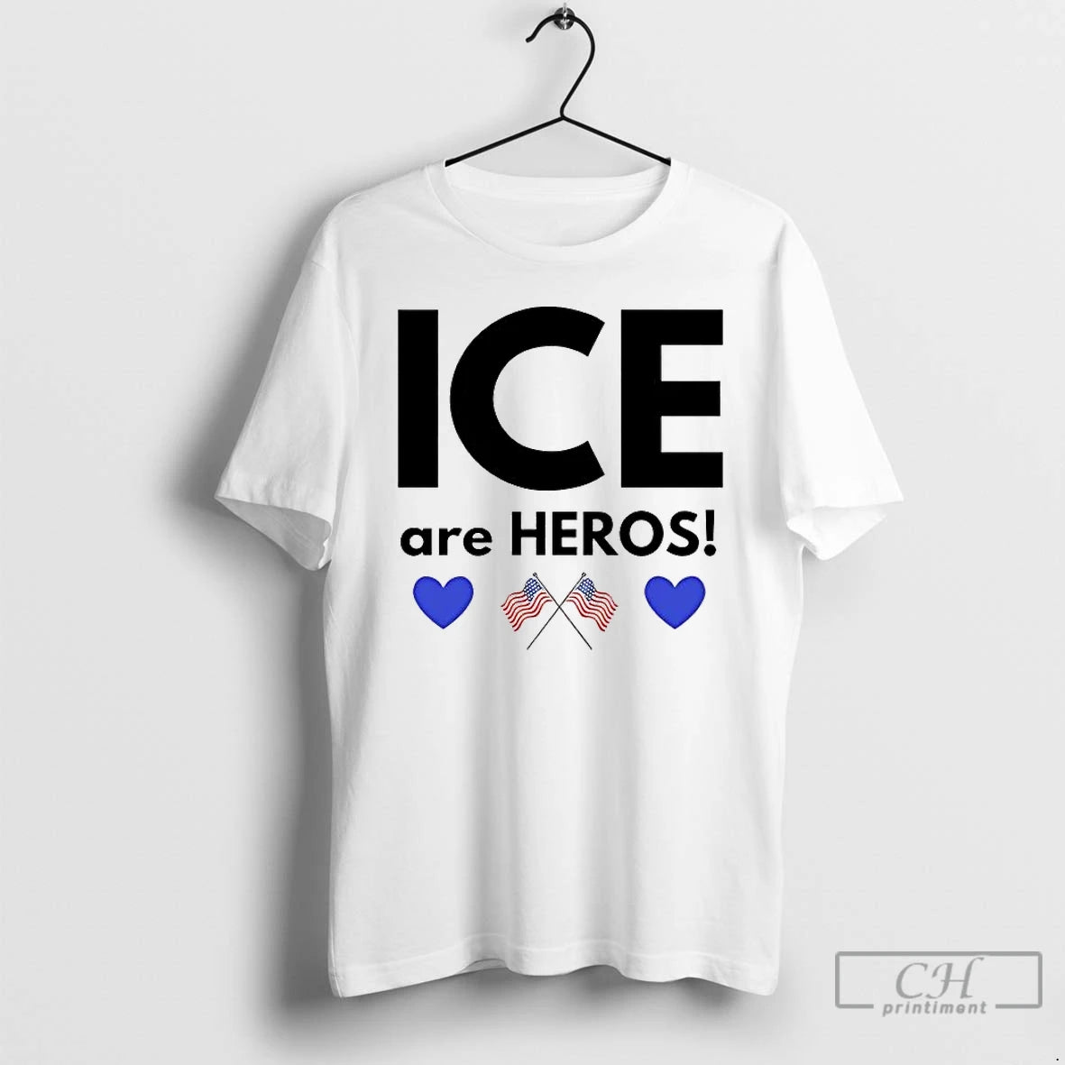 Premium Ice Are Heroes Us Flag T-Shirts, Hoodie, Sweatshirt | TeeBloomCo.com