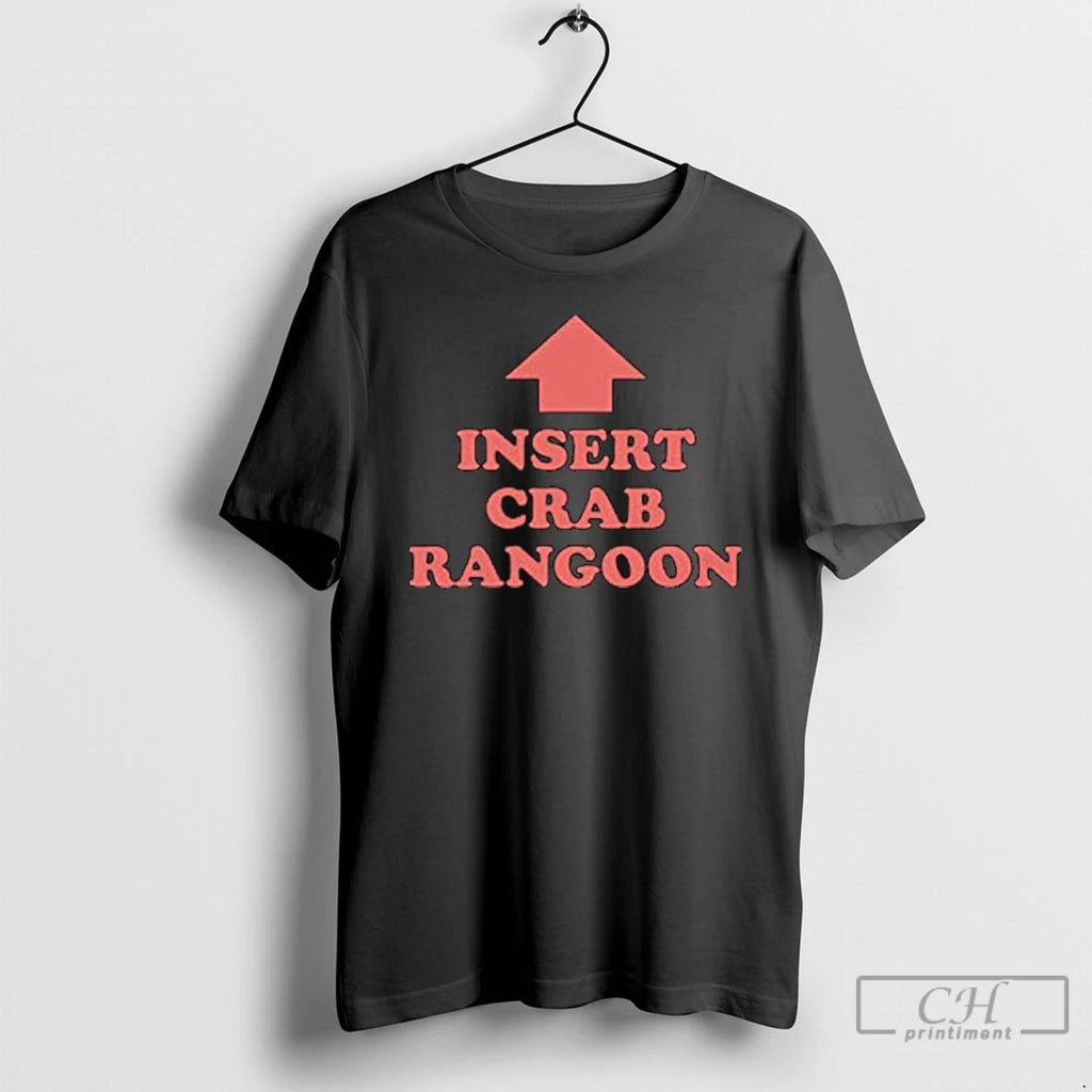 Premium Insert Crab Rangoon Long Sleve T Shirts