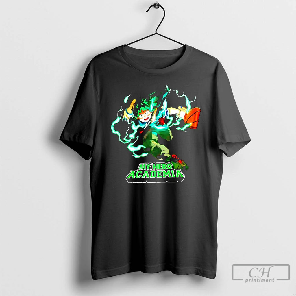 Premium Izuku Midoriya My Hero Academia Anime Series T Shirts