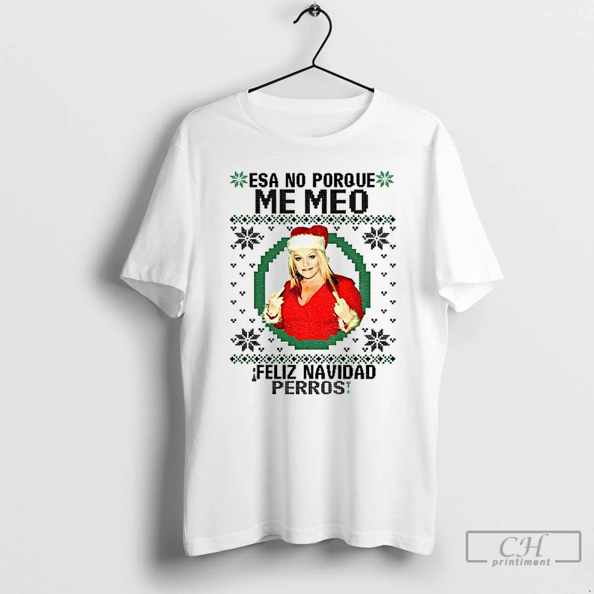 Premium Jenni Rivera Ugly Christmas Feliz Navidad Perros T-Shirts, Hoodie, Sweatshirt | TeeBloomCo.com