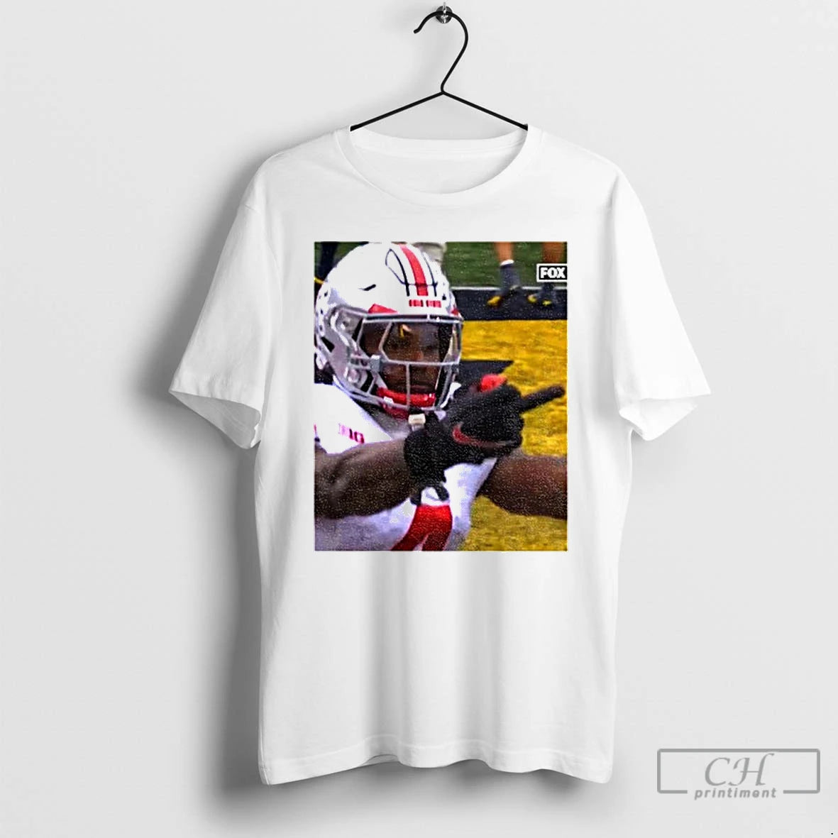 Premium Jeremiah Smith With The Marcus Hall Salute T-Shirts, Hoodie, Sweatshirt | TeeBloomCo.com