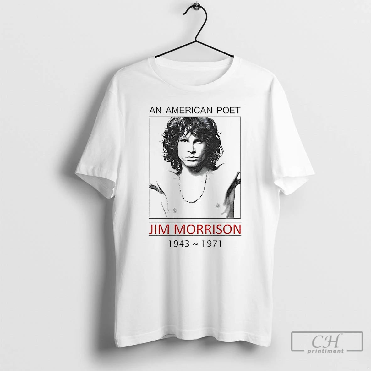 Premium Jim Morrison An American Poet 1943 1971 T-Shirts, Hoodie, Sweatshirt | TeeBloomCo.com