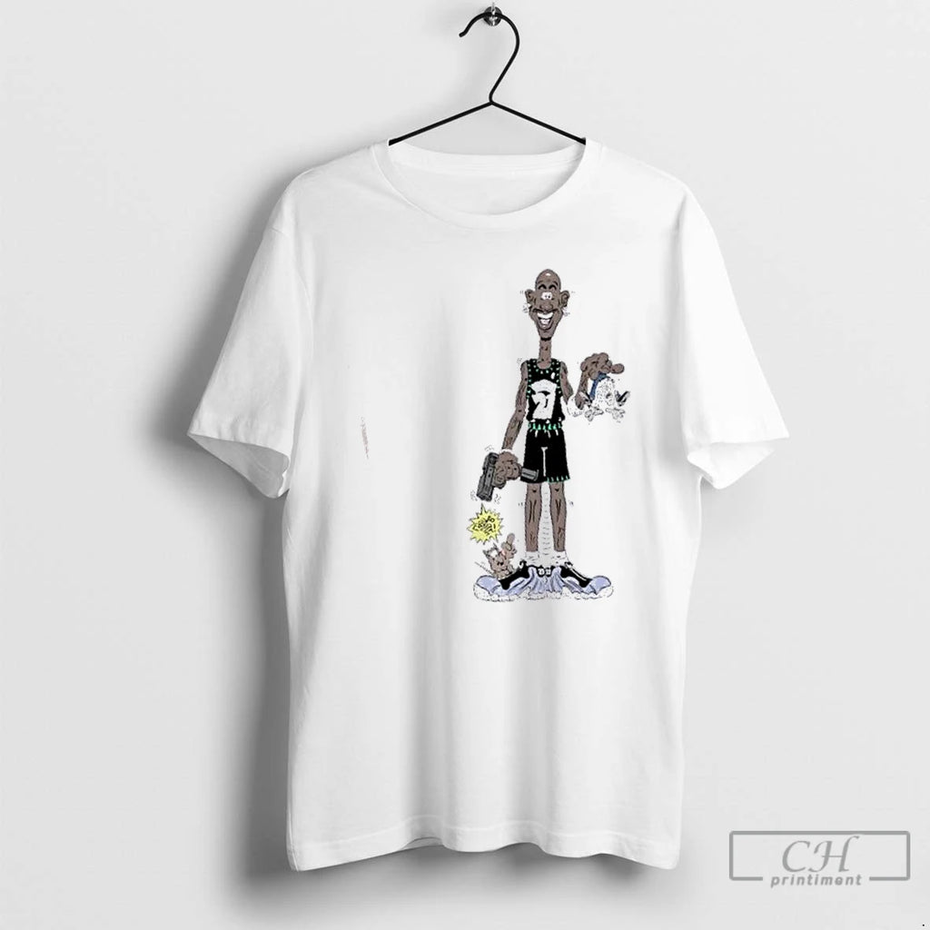 Premium Kevin Garnett Minnesota Timberwolves Caricature T-Shirts, Hoodie, Sweatshirt | TeeBloomCo.com