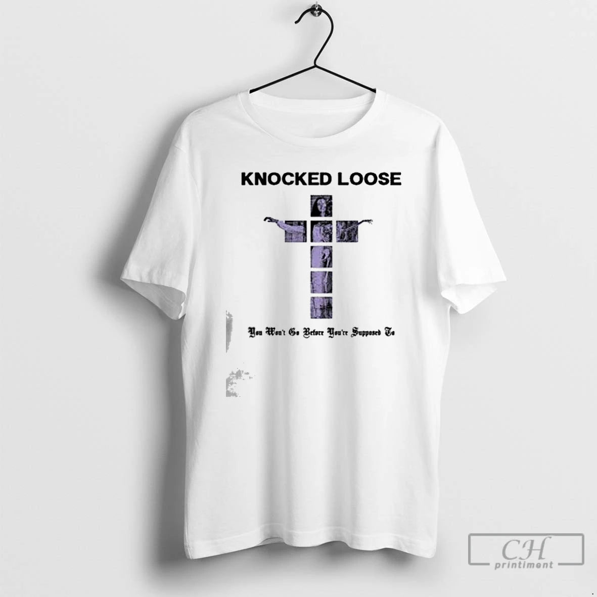 Premium Knocked Loose Purple Cross T-Shirts, Hoodie, Sweatshirt | TeeBloomCo.com