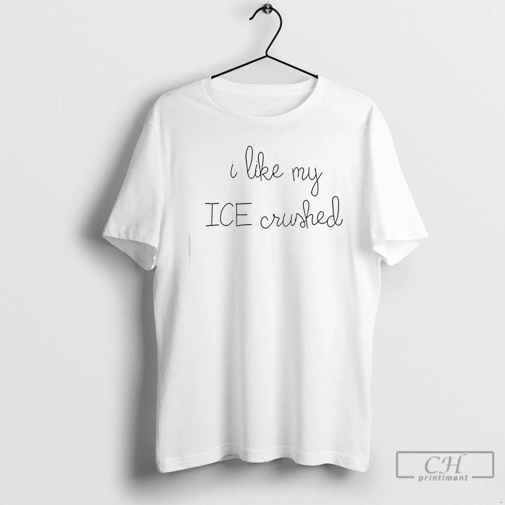 Premium Lingua Franca I Like My Ice Crushed T-Shirts, Hoodie, Sweatshirt | TeeBloomCo.com