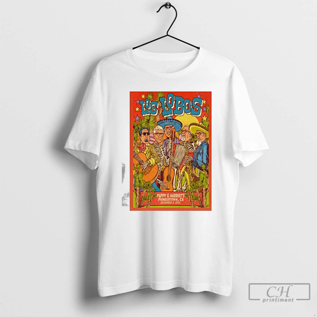 Premium Los Lobos Event Pioneertown On Dec 6 2025 T-Shirts, Hoodie, Sweatshirt | TeeBloomCo.com