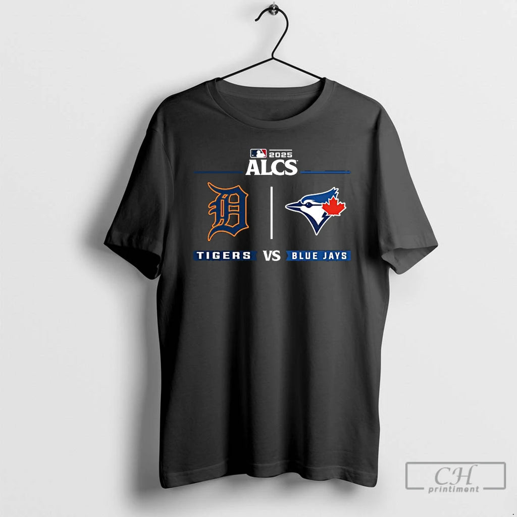 Premium Mlb Alcs 2025 Tigers Vs Blue Jays T Shirts