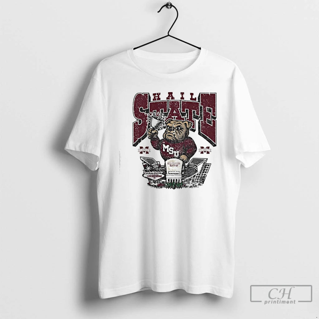 Premium Msu Hail State Bulldogs Mascot T-Shirts, Hoodie, Sweatshirt | TeeBloomCo.com
