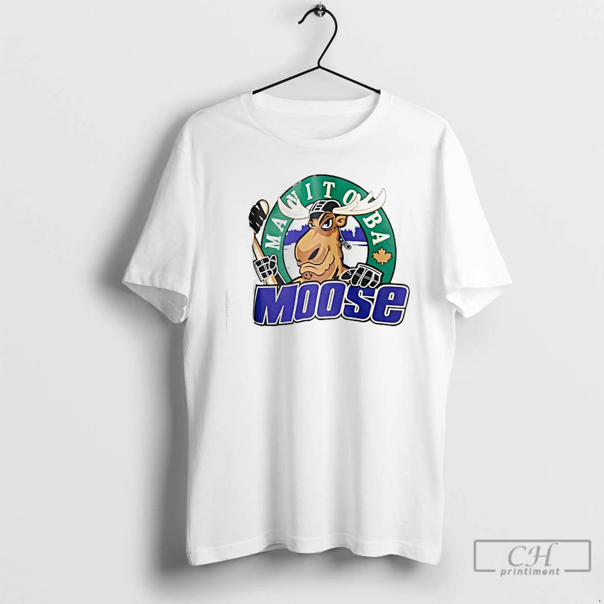 Premium Manitoba Moose Logo T-Shirts, Hoodie, Sweatshirt | TeeBloomCo.com