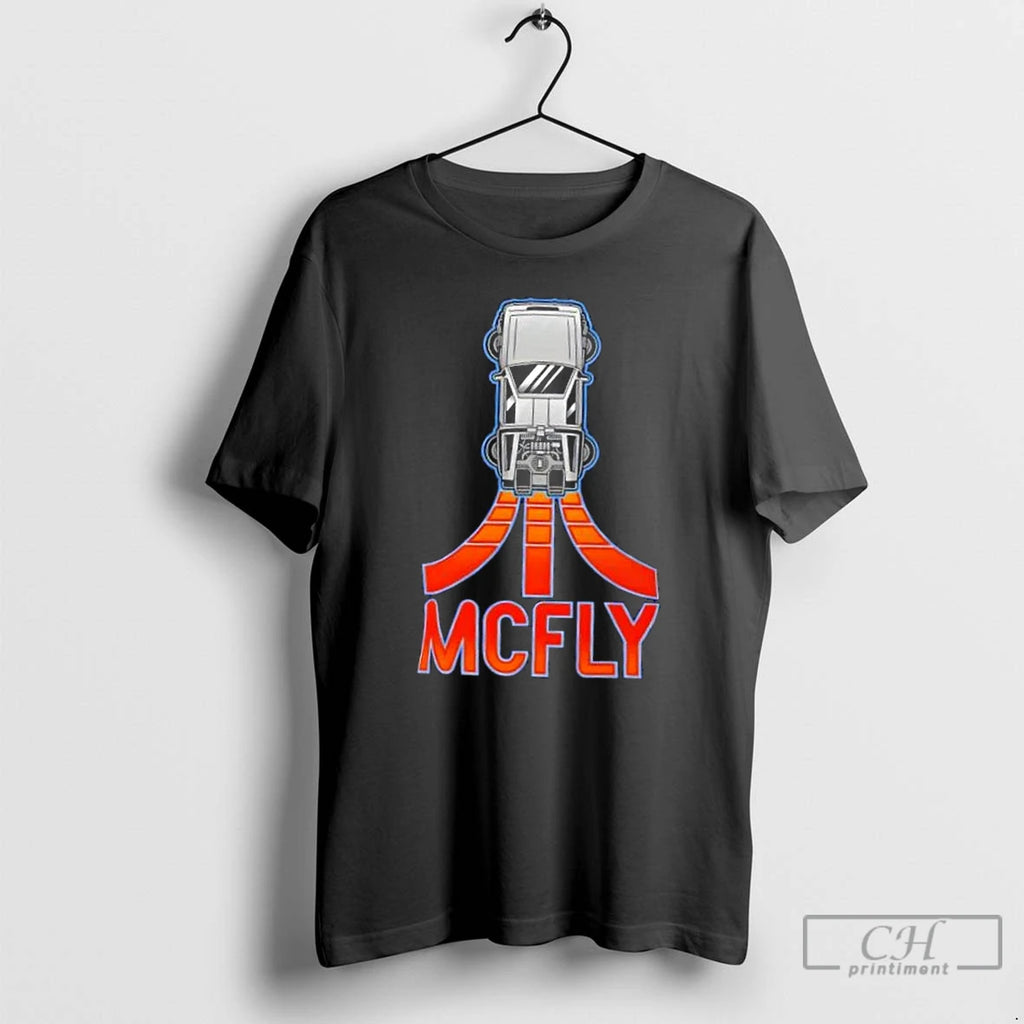 Premium Mcfly Retro Time Travel Parody T Shirts