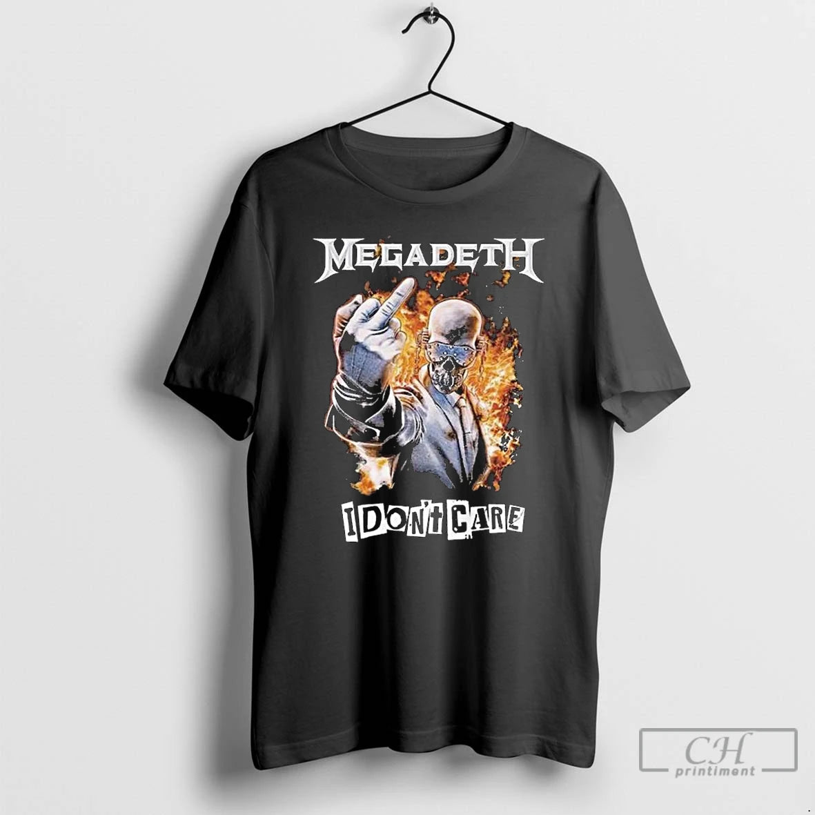 Premium Megadeth I Dont Care T-Shirts, Hoodie, Sweatshirt | TeeBloomCo.com