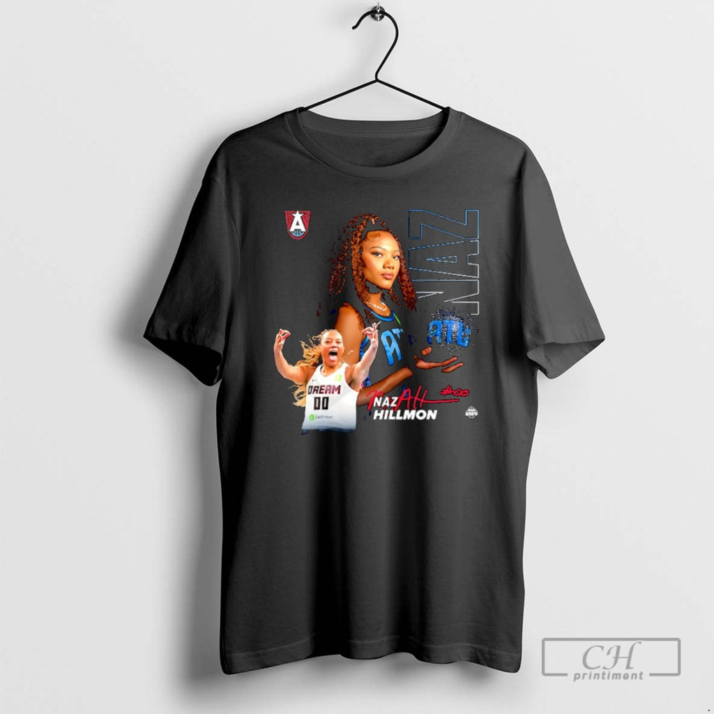 Premium Naz Hillmon Atlanta Dream Player Collage Signature Christmas Shirt Sweater Hoodie, Sweatshirt | TeeBloomCo.com