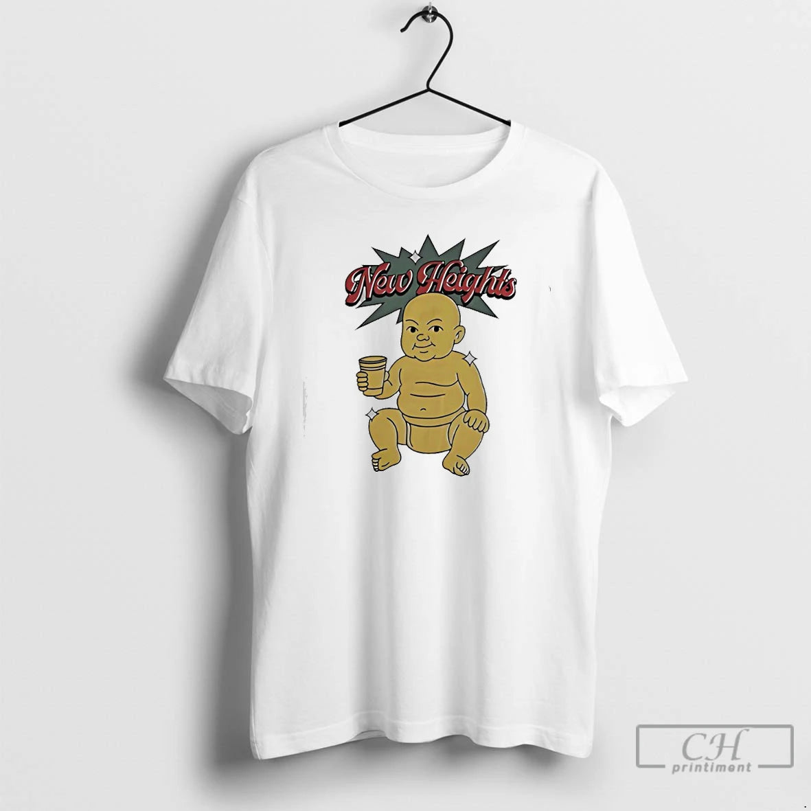 Premium New Heights With Jason Travis Kelce Lombaby Graphic T-Shirts, Hoodie, Sweatshirt | TeeBloomCo.com