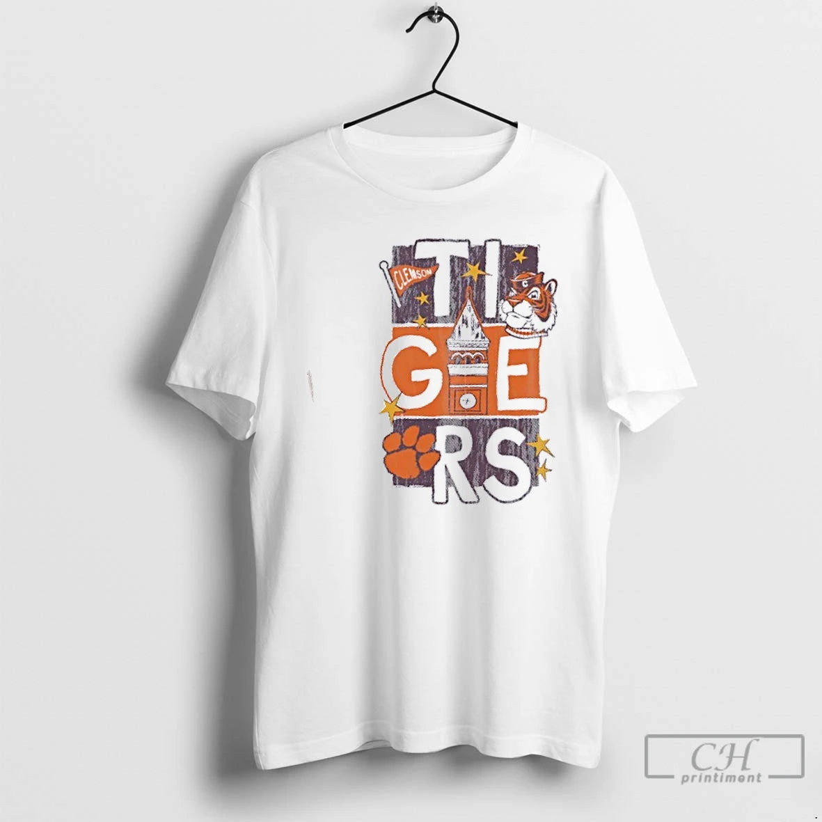 Premium Offical Clemson Tigers Graphic T-Shirts, Hoodie, Sweatshirt | TeeBloomCo.com