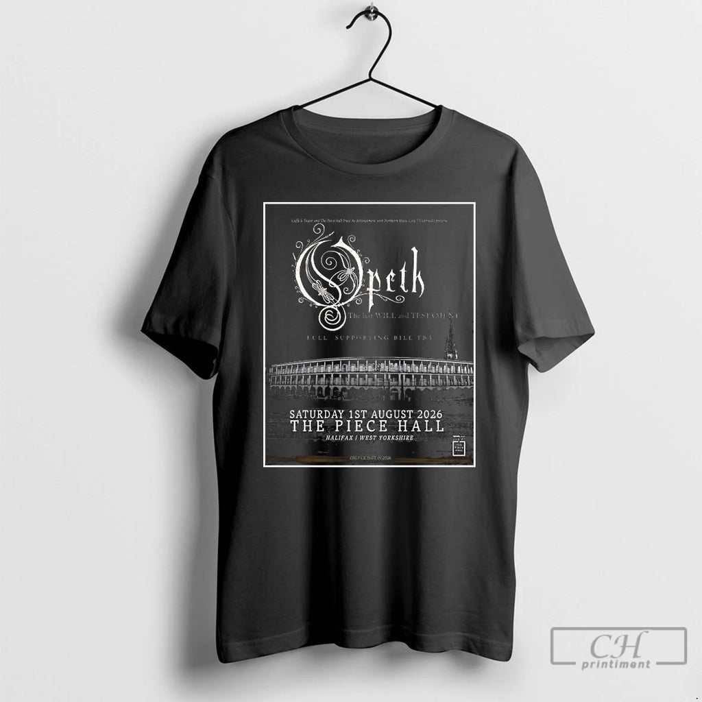 Premium Opeth The Piece Hall Concert August 1 2026 Long Sleve T Shirts