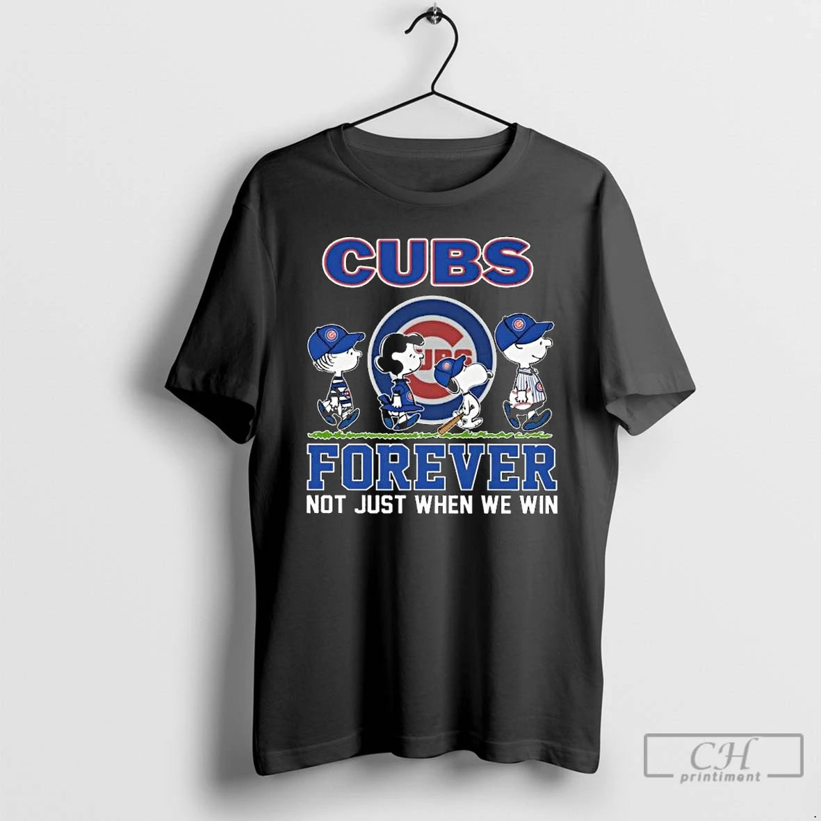 Premium Peanut X Chicago Cubs 2025 Postseason Forever Not Just When We Win Long Sleve