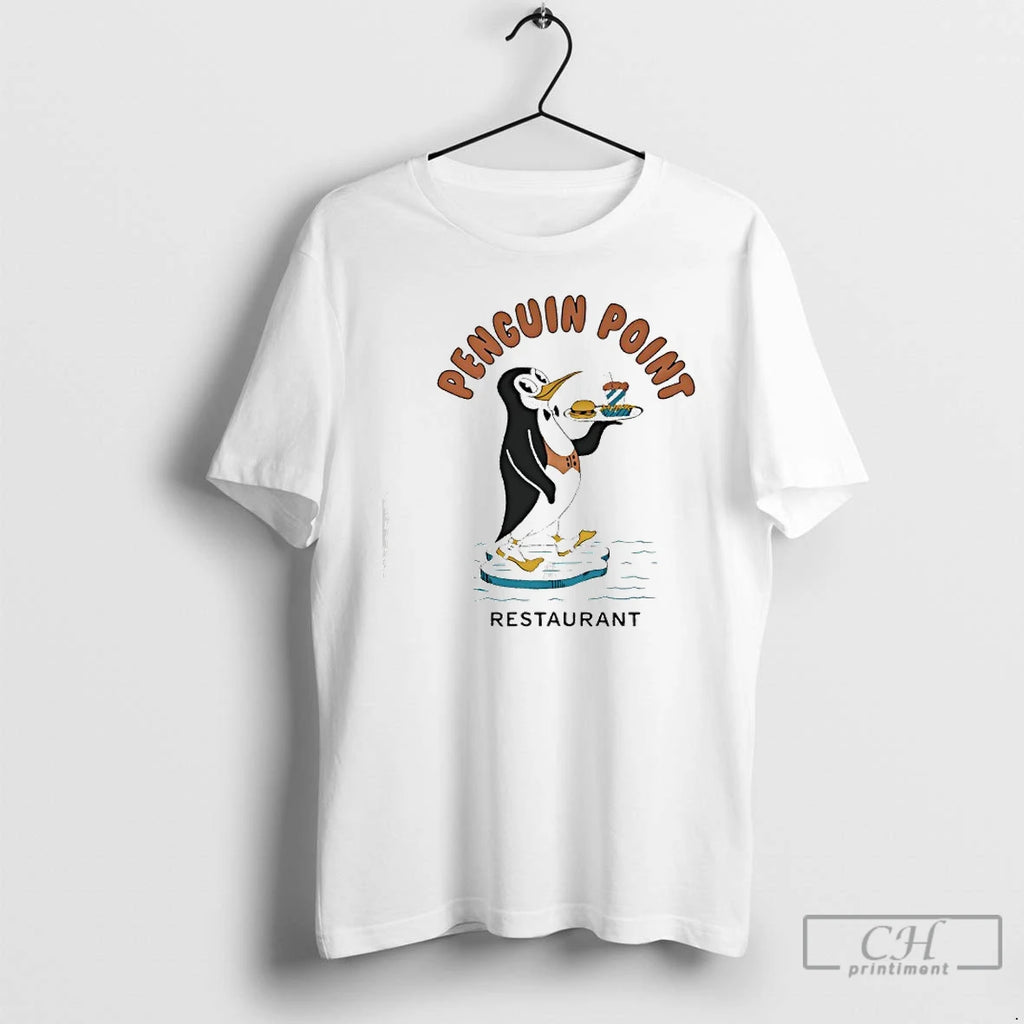 Premium Penguin Point Restaurant T-Shirts, Hoodie, Sweatshirt | TeeBloomCo.com