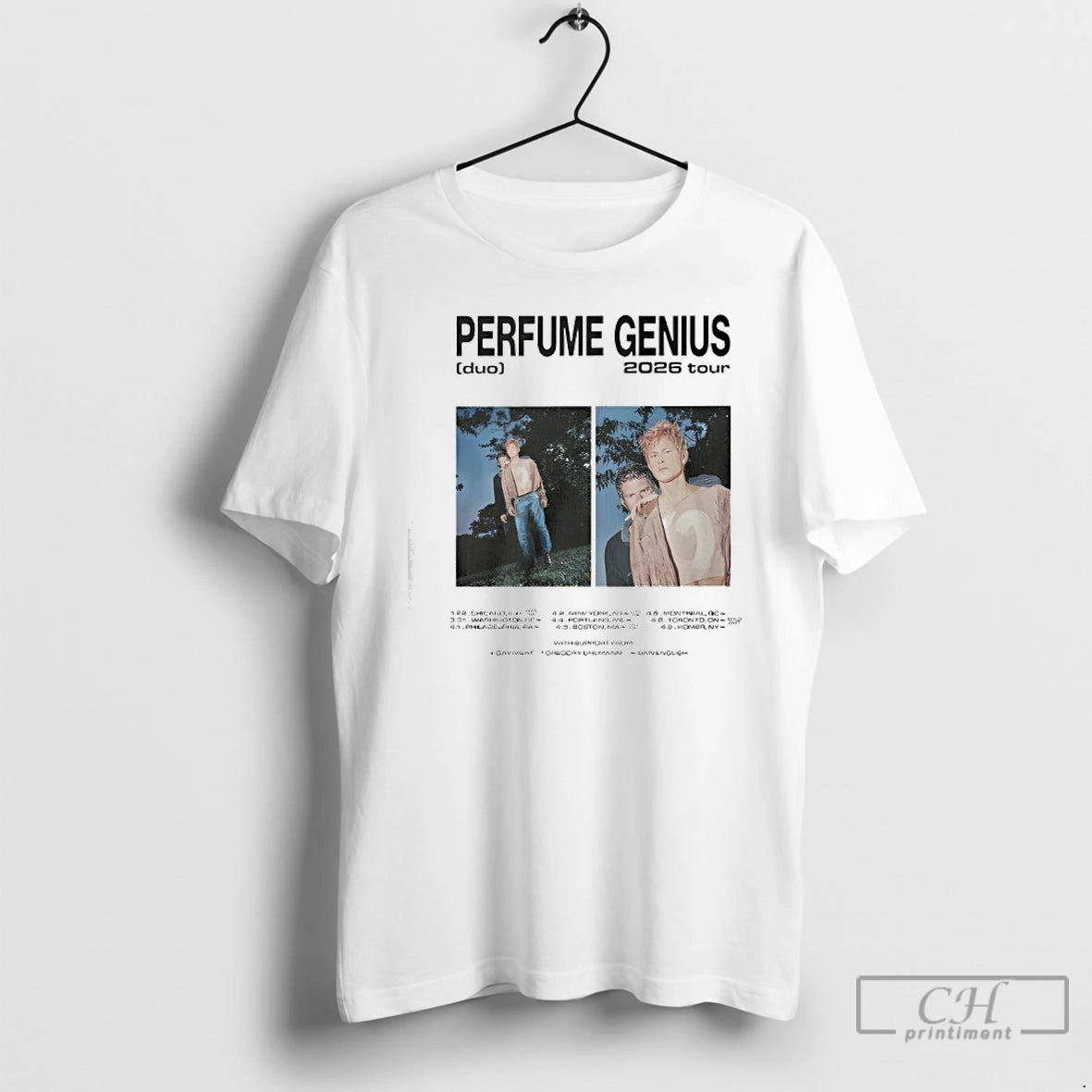 Premium Perfume Genius Duo Tour 2026 T-Shirts, Hoodie, Sweatshirt | TeeBloomCo.com