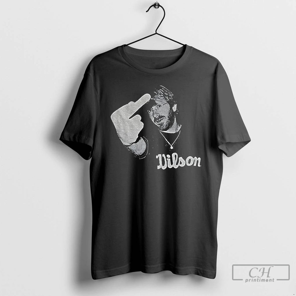 Premium Phish Trey Anastasio Flippin Wilson Middle Finger Photo Vintage T-Shirts, Hoodie, Sweatshirt | TeeBloomCo.com