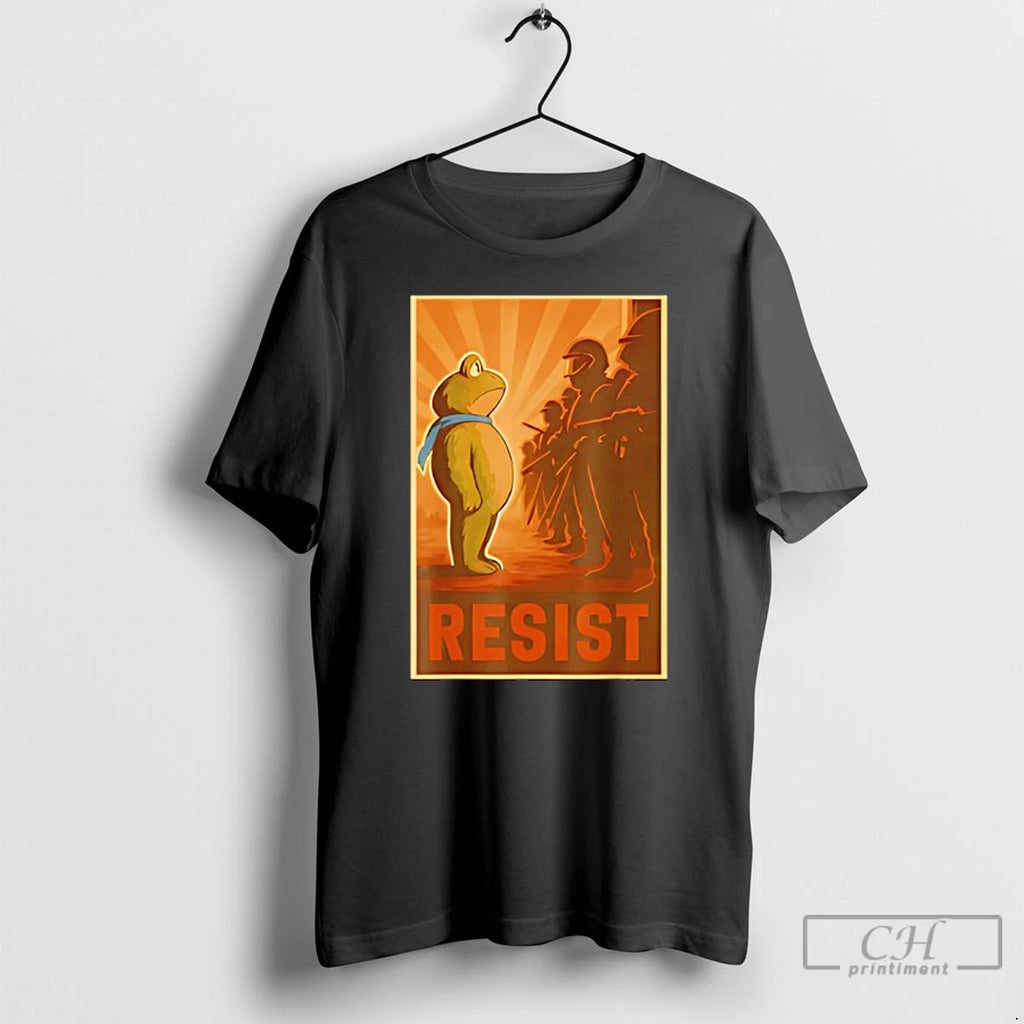 Premium Portland Frog Protest T Shirts